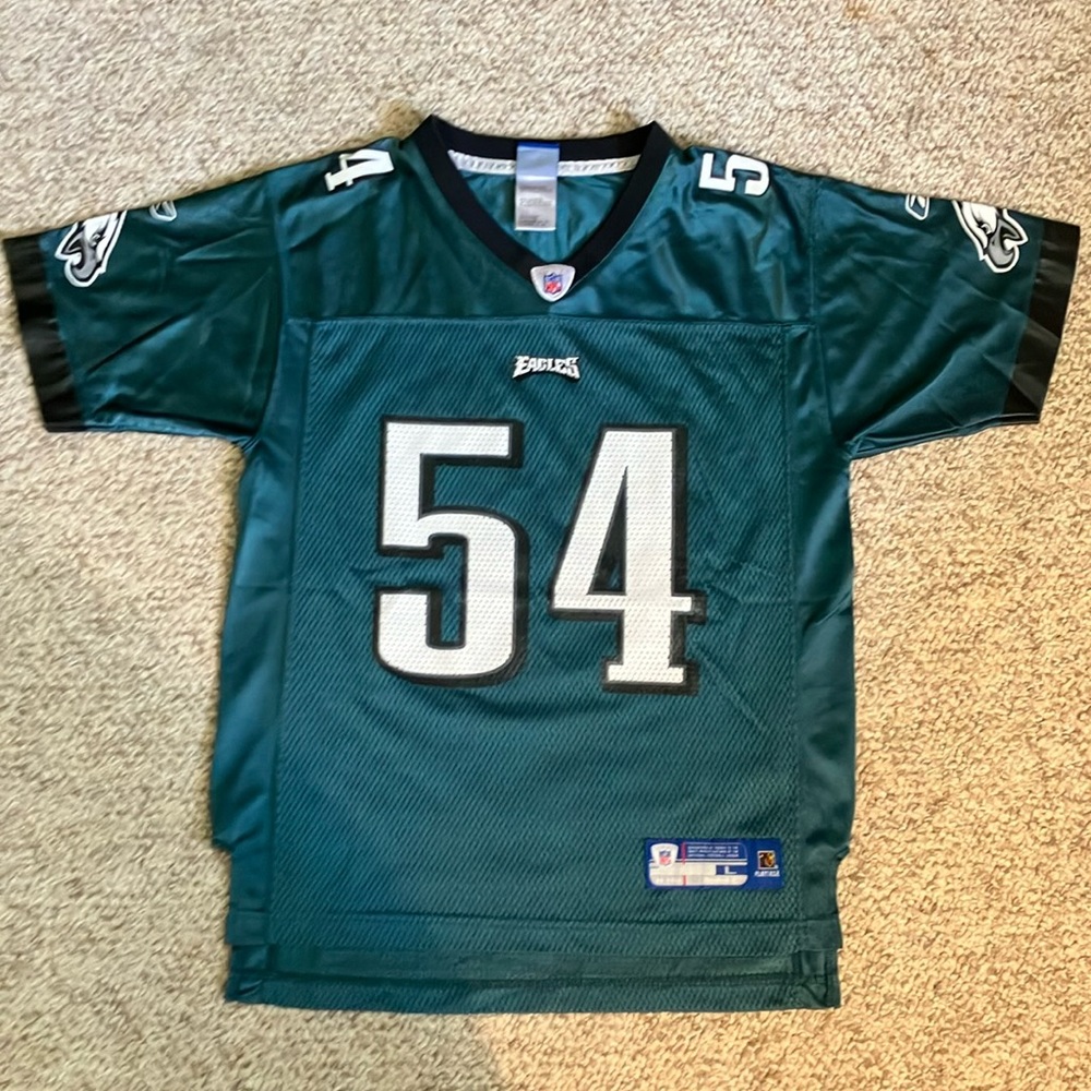 Jeremiah Trotter Philadelphia Eagles Green NFL Jersey • Youth Kids L